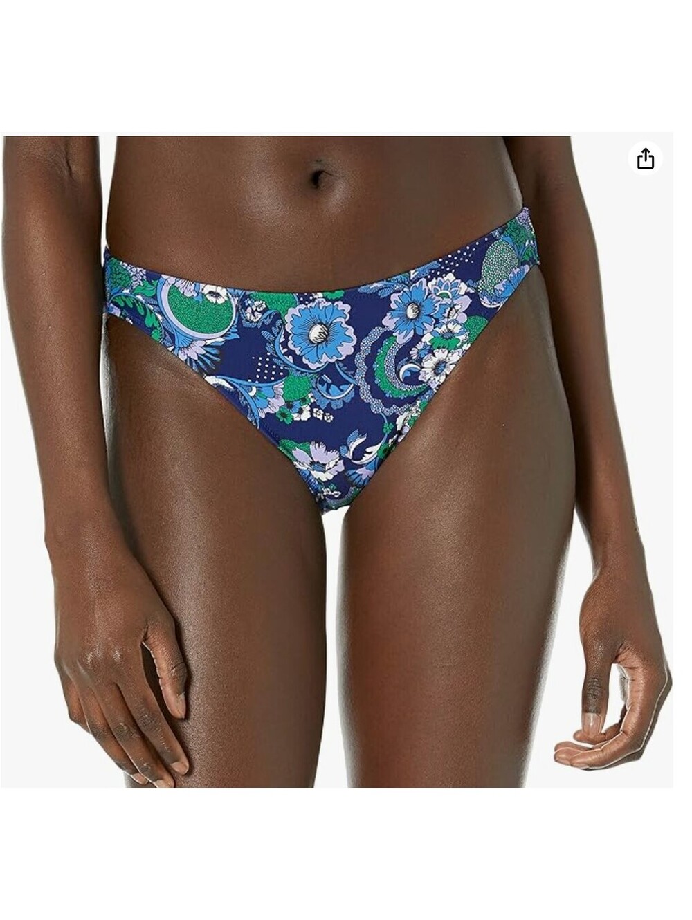 Amazon Essentials Women's Classic Full Coverage Low Rise Bikini Swim Bottom M